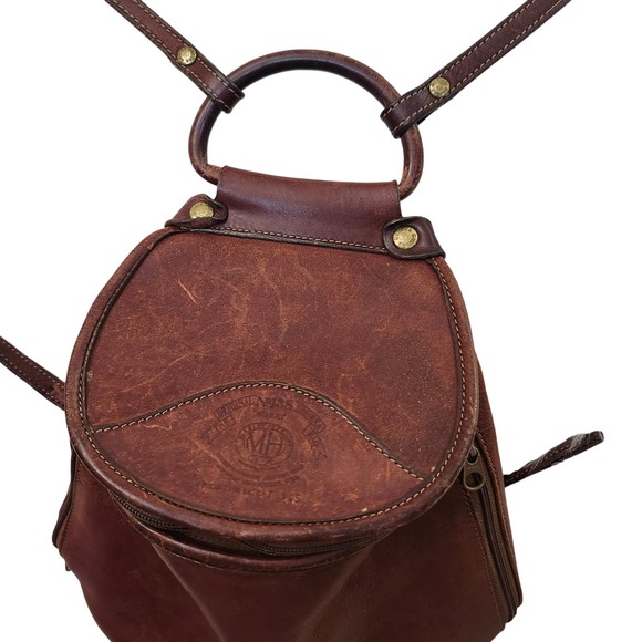 Ghurka Marley No 138 Vintage Brown Leather Backpack Made in USA Handcrafted Bag - Picture 16 of 16
